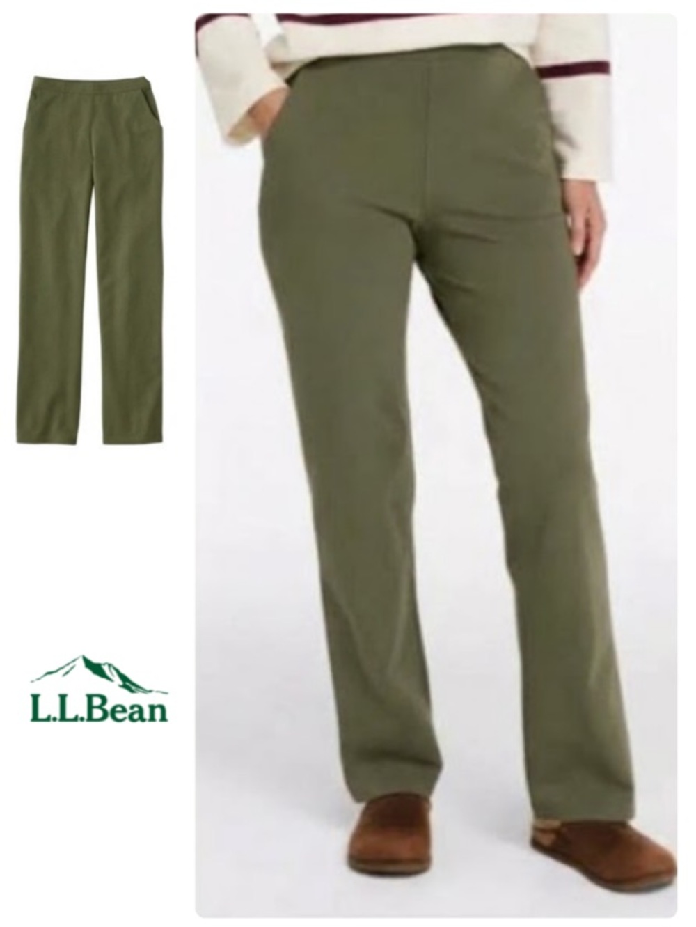 L.L. Bean Women's Perfect Fit Pants, Straight-Leg (XL M/T)